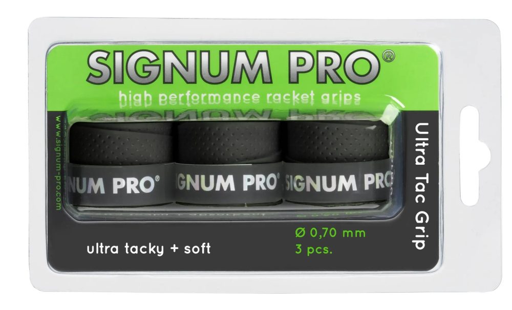Sıgnum Pro Ultra Tac Grip Siyah 3lü Paket