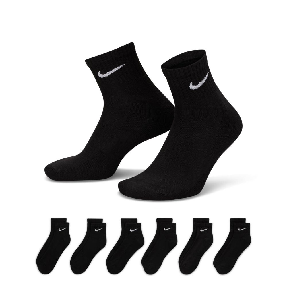 Nike Unisex Everyday Cushioned Ankle Tenis Çorabı 6'lı paket