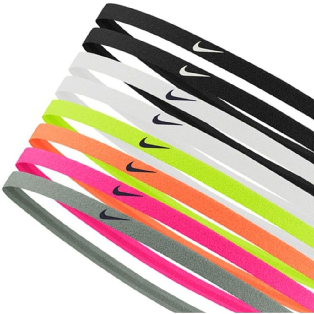 Nike Skinny Headbands Çok Renkli Saç Bandı 8'li paket