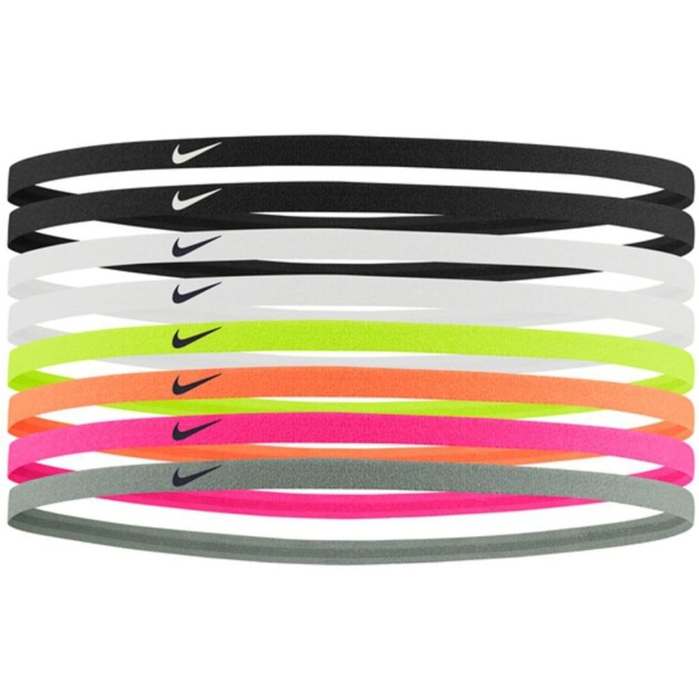 Nike Skinny Headbands Çok Renkli Saç Bandı 8'li paket