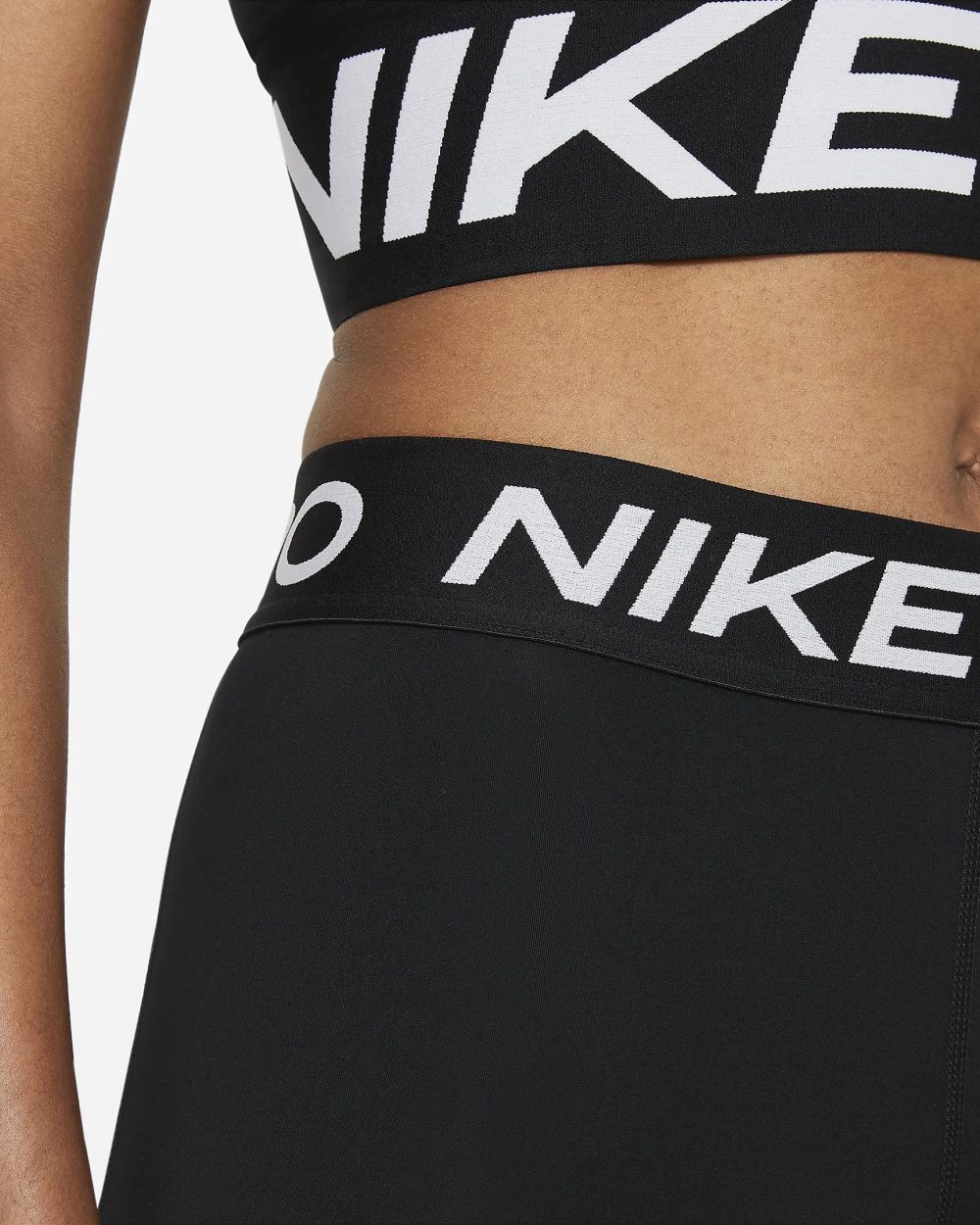 Nike Pro Normal Belli File Panelli Kadın Tenis Taytı